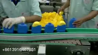 Automatic detergent liquid bottle filling machine packing line for Turkey client