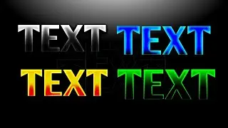 How To Make Glow Text On Android (ps touch)