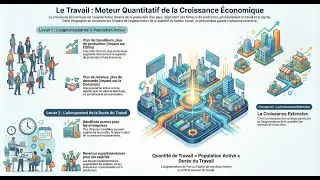 Podcast ماكرو Economie. L’importance quantitative du facteur travail dans la croissance économique