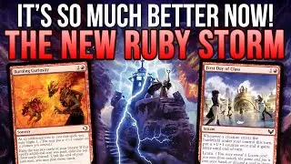 ⛈️THE NEW PAUPER RUBY STORM⛈️ Burning Curiosity + First Day of Class | Magic: The Gathering MTG