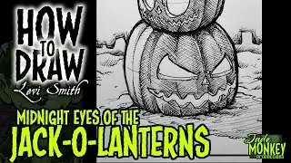 How to Draw | Pumpkin Tower