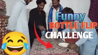 Funny Bottle Flip CHALLENGE