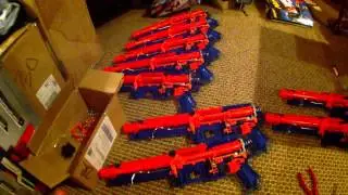Ten Mods at Once!  Largest Nerf Commission Ever.