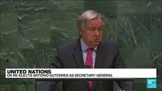 UN re-elects Antonio Guterres as Secretary-General