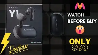 Boult Audio Airbass  | Unboxing & Review | Boult Y1 | Myntra Sale | Haul Review | Only 999/-