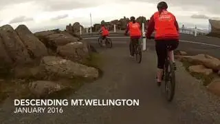Mt Wellington Descent &mdash; Mountain Biking, Jan 2016