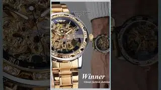 Luxury Transparent Mechanical Skeleton Watch for Men &ndash; Royal Design, Luminous Dial, Fashion Brand