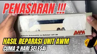 Penasaran Hasil Reparasi Unit Di Om Nanda #187scale #miniaturbus #hoscale #bismainan #setra 