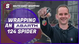 Wrapping An Abarth 124 Spider