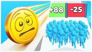Count Master VS Coin Rush 3D - All ASMR Android Gameplay, New Update