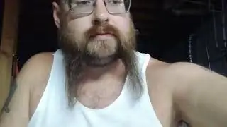 Twisting my beard