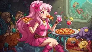 Starbound - I am bad at mech, make pizza & kill stuff🍕☠️ ep 4