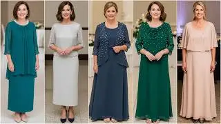 Elegant Chiffon Two-Piece Mother of the Bride Dresses: Sophisticated Looks for Every Silhouette