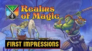 REALMS OF MAGIC: Геймплей с комментариями | Первые впечатления | Глубокая ролевая игра с крафтом ...
