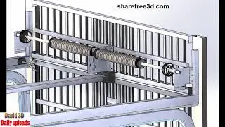 Commercial Overhead Gate (Centurion Gate) || Download free 3D #1000023