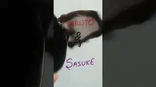 Using a little magic✨✨ #narutoandsasuke anime drawing #Queenofmagic