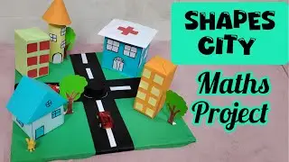 Shapes City Maths project | 2d 3d shapes project for early classes