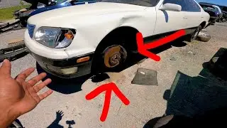 I Finally Found The Lexus Big Brakes.