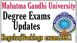 Mahatma Gandhi University//MGU Degree sem exams//Latest exam updates//Degree sem exams updates//