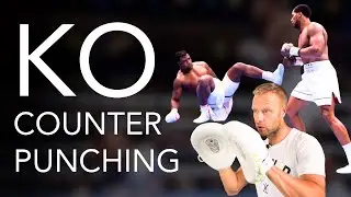 How To KO Counter Punch In Boxing Like Anthony Joshua Knock Out Tips &&nbsp;Mittwork&nbsp;Drills