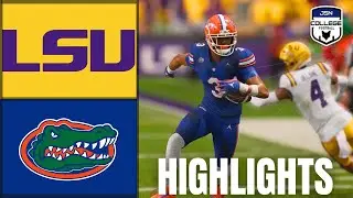 #25 Florida Gators @ #4 LSU Tigers | Full Game Highlights | JSN CFB | UPSET 🚨 