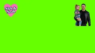 Nick Jonas and Noah Cyrus👨&zwj;👧 Green Screen