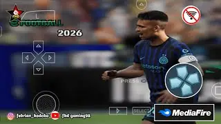 PES 2026 efootball PSSPP Camera PS5 Android Offline Fix Call Name Update Face & Best Graphics!! 