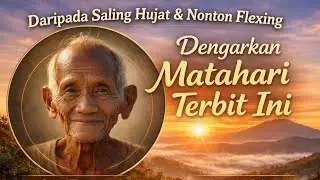 Daripada Saling Hujat dan Nonton Flexing‼️Dengarkan Matahari Terbit Ini...