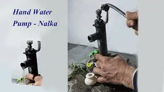 How to Make Hand Water Pump - Nalka | Mini pump of Metal | factcrafts