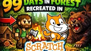 99 days in forest recreated in Scratch without audio