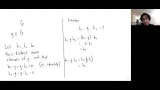 A Proof for the Uniqueness of the Identity Element in Group Theory