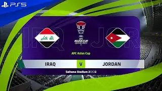 eFootball 2024 — Ирак против Иордании — Кубок Азии 2023, матч 1/8 финала | PS5™ [4K60]