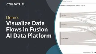 How to Create and Use a Sankey Chart in Oracle Fusion AI Data Platform