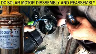 Dc submersible water pump disassembly in dc solar submersible motor fitting dc submersible motor r