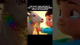The Goat and the Boy&rsquo;s Eid 🐐👦 | A Heart-Touching Story of Sacrifice | Eid Animation 2025#ai #aivideo