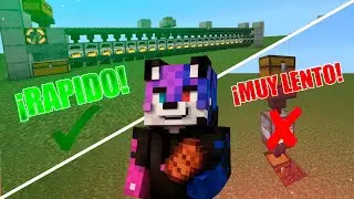 Este HORNO AUTOM&Aacute;TICO funde TODO en segundos 🔥 (Minecraft Bedrock 1.21)
