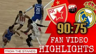 Crvena zvezda - Real Madrid 90:75 Highlights / Reakcije sa tribina Arene 