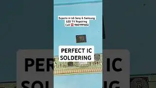 Use of SMD Gun Hot Air Gun #vinodkenny #tvrepair #electronic #nothingimposibleinthisworld