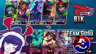 Gosu Vs BTK | Top 2 NA Teams | Mobile Legends
