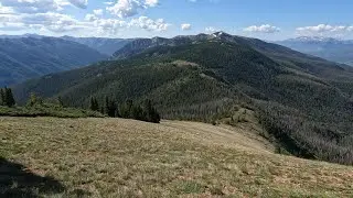 Ute Peak via Acorn Creek Trail, Ptarmigan Peak Wilderness, Silverthorne, Colorado