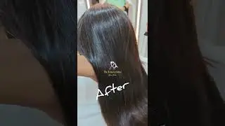 Botox treatment before nd after results @TheScissorsPalace #ytshorts #botox #haircare #treatment