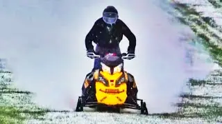MBRP Can 2014 Ski Doo MXZ XRS 800! BRAAAP!