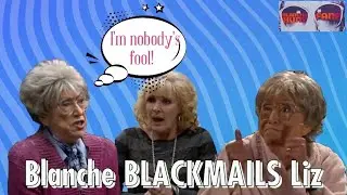 Blanche blackmails Liz McDonald | Coronation Street 2008 | Blanche Hunt Fans