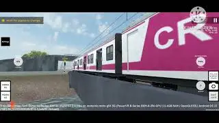 Playing a new train game based on india railway train from dombivili to kalyan 