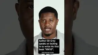 DD Grey speaks on writing his first book 