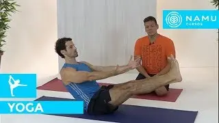 Posi&ccedil;&atilde;o de Yoga - fortalecimento abdominal- naukasana | Paulo Junqueira