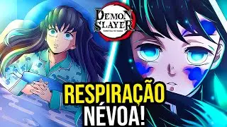 TODAS AS FORMAS DA RESPIRAÇÃO DA NÉVOA DE MUICHIRO TOKITO EM DEMON SLAYER!