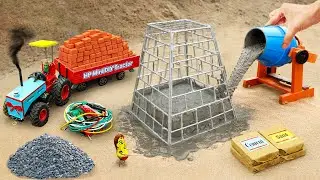 Top most Creative DIY Mini Wind Fan for Making Electricity use Brick, Concrete | HP Mini DIY Tractor