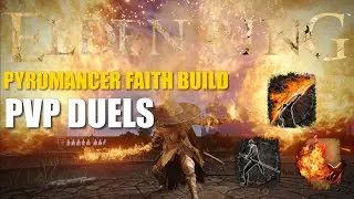 Duels with Catch Flame COMBOS Pyromancer Faith Build | Elden Ring PVP #eldenring #eldenringpvp