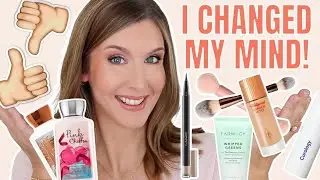 6 Beauty Products I've Changed My Mind About - Good and Bad!